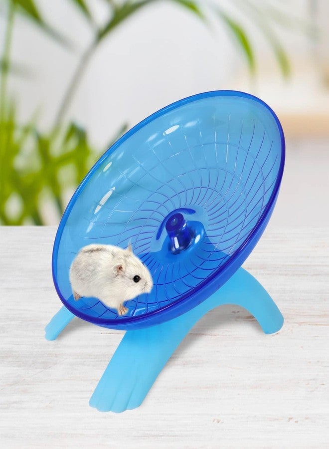 Mcage Large Flying Silent Spinner Saucer Exercise Jogging Running Wheel for Small Animal Hamster Gerbil Rat Mouse Rodent Degu Dagus Hermit Crabs Hedgie - Image 1